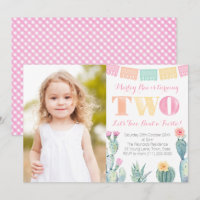 Taco Bout a Fiesta Girl 2nd Birthday Party