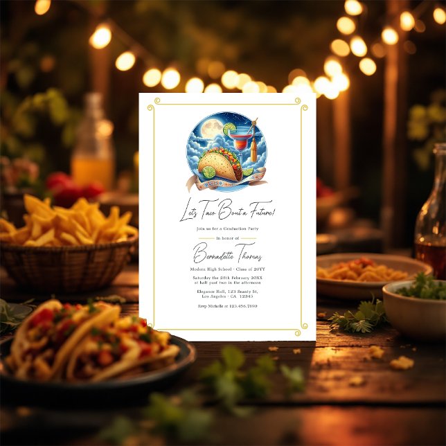Invitation Taco ‘Bout a Future Graduation Party (Let’s Taco ‘Bout a Future Graduation Party Invitation
)