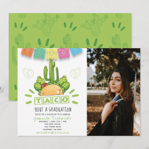 Invitation Taco 'Bout A Graduation Fiesta Graduation Photo