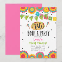 Taco 'Bout a Party Girl First Fiesta Birthday