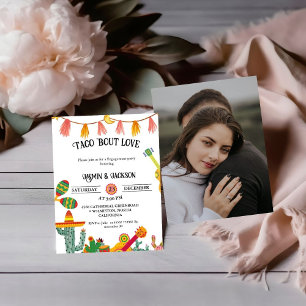 Invitation Taco 'Bout Love Cactus Engagement