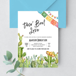 Invitation Taco 'Bout Love Fiesta Couples Douche
