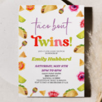 Taco Bout Twins ! Baby shower Fiesta