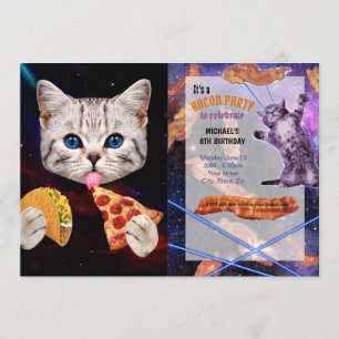 Invitation Taco, Chat et pizza