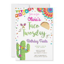 Taco Deux Jours Fête Mexicaine Deuxième Anniversai