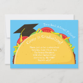Invitation Taco Fiesta Graduation Party Mexicaine