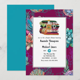 Invitation Tacos de Fiesta Mexicaine et Soirée de Tequila pou