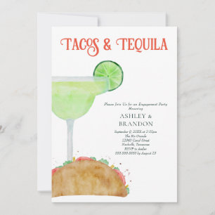 Invitation Tacos et Tequila Margarita