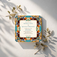 Talavera azulejo tuile vintage mariage mexicain