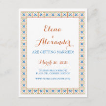 Talavera Carreau Espagnol Enregistrer la Date