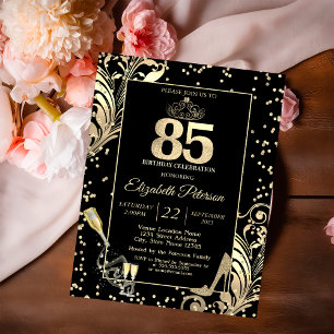 Invitation Talons scintillants Tiara Diamants Tourbillons 50e