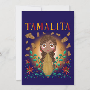 Invitation Tamalita Tamal Zia Flowers Tamales