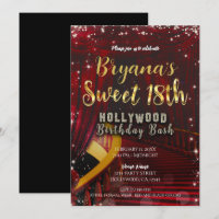 Tapis Rouge Hollywood Escaliers SWEET 18 18ème Fêt