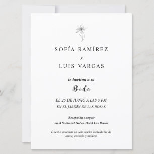 invitation tarjetas de boda en espanol