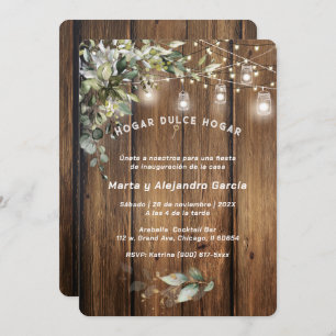 Invitation Tarjetas De Invitación Para Inauguración Casa