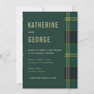 Invitation Tartan de l'Armée