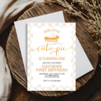 Tarte au potiron Cutie Pie plaid automnal Premier 