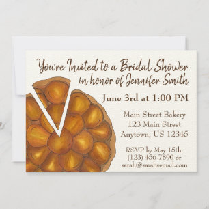 Invitation Tarte Tatin Pomme tarte tarte Fête des mariées tar