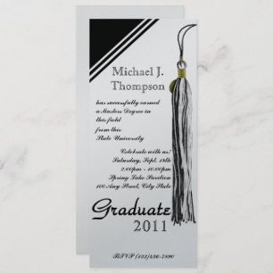 Invitation Tassel de graduation