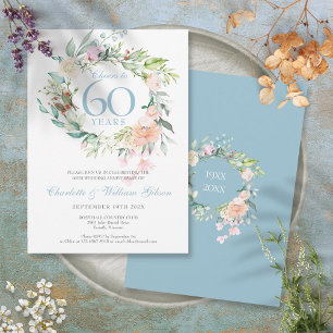 Invitation Tchin-Tchin pour les 60 Ans Anniversaire de Mariag