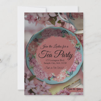 Invitation Tea Party