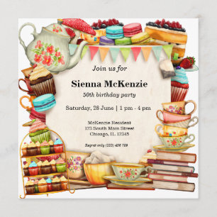 Invitation Tea party