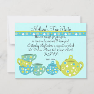 Invitation Tea Party