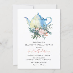 Invitation Tea Party Bridal Show