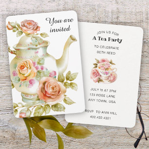 Invitation Tea Party rose