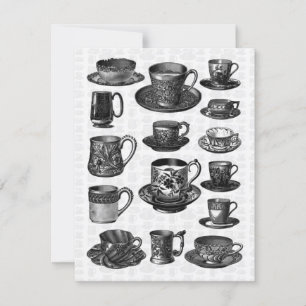 Invitation Tea Party victorienne