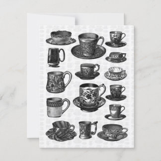 Invitation Tea Party victorienne