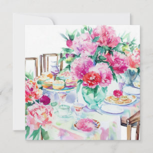 Invitation Tea Time Extravaganza : Timeless Tea, Un Baby show