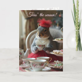 Invitation "Teas" l'invitation de la saison