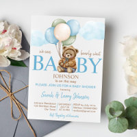 Teddy ours baby shower bearly attend mignonette te