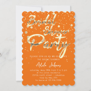 Invitation Téléchargement instantané Fête des mariées Party O