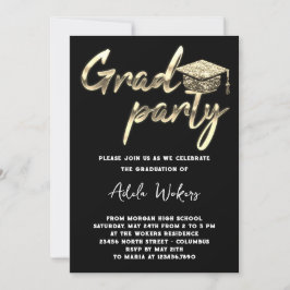 Invitation Téléchargement instantané Graduation Party Grad Cu