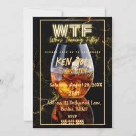 Invitation Téléchargement instantané pour les 50 ans de WTF F