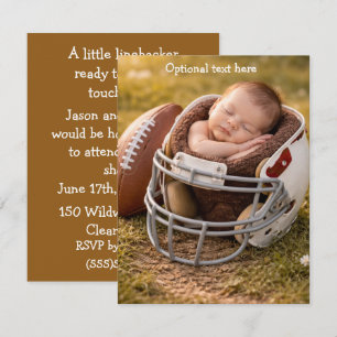 Invitation Téléchargement numérique pour Baby Shower de joueu