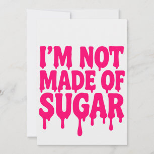 Invitation Téméraire Neon Pink - Personnalisable