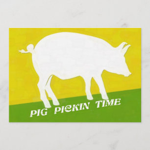 INVITATION TEMPS DE PIG PICKIN