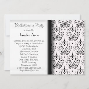 Invitation Temps mignon de partie de Bachelorette