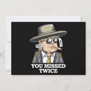 Invitation Tentative d'assassinat de Trump Trump 2024 Vous av