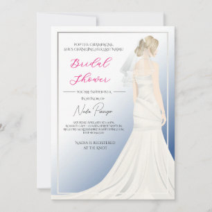 Invitation Tenue Chic pour la Fête de Fiançailles de Mariage