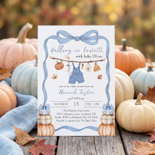 Invitation Tenue de garçon pour bébé à la douche de bébé pour