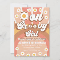 Terracotta Daisy Super One Girl 1er anniversaire