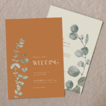 Terracotta Eucalyptus Déco Tout En Un Mariage