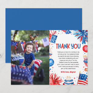 Invitation Terre des Trois 4 juillet Merci d'anniversaire