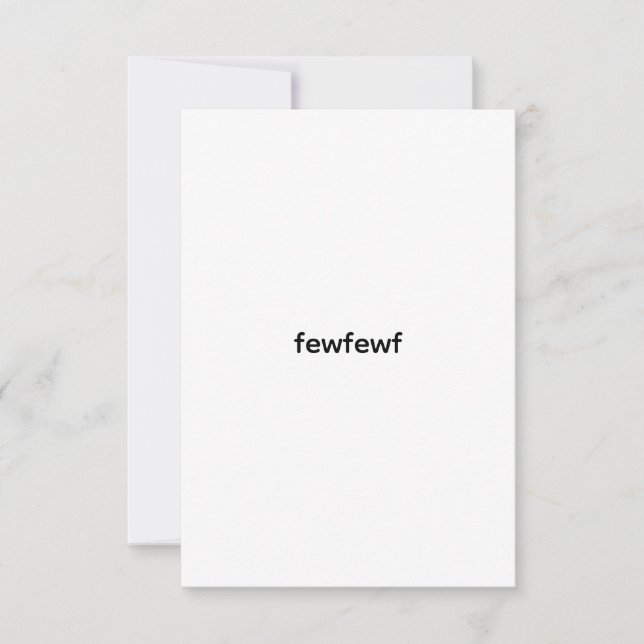 Invitation Test de modèle (Devant)