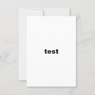 Invitation test du département mariage
