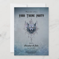 Tête de loup mystique.